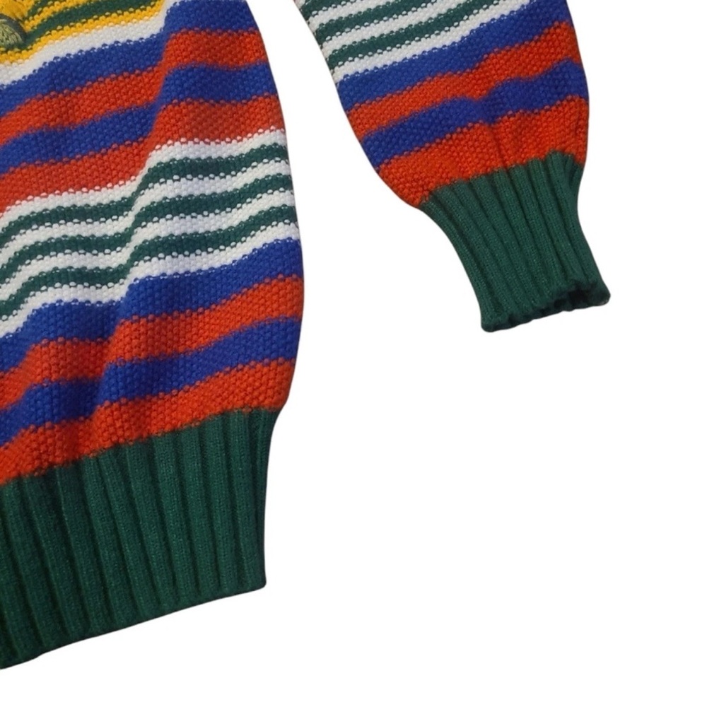 Vintage Gucci Tiger Knit Sweater Women’s Sz XS-S Embroidered Tiger Rare - Picture 5 of 15